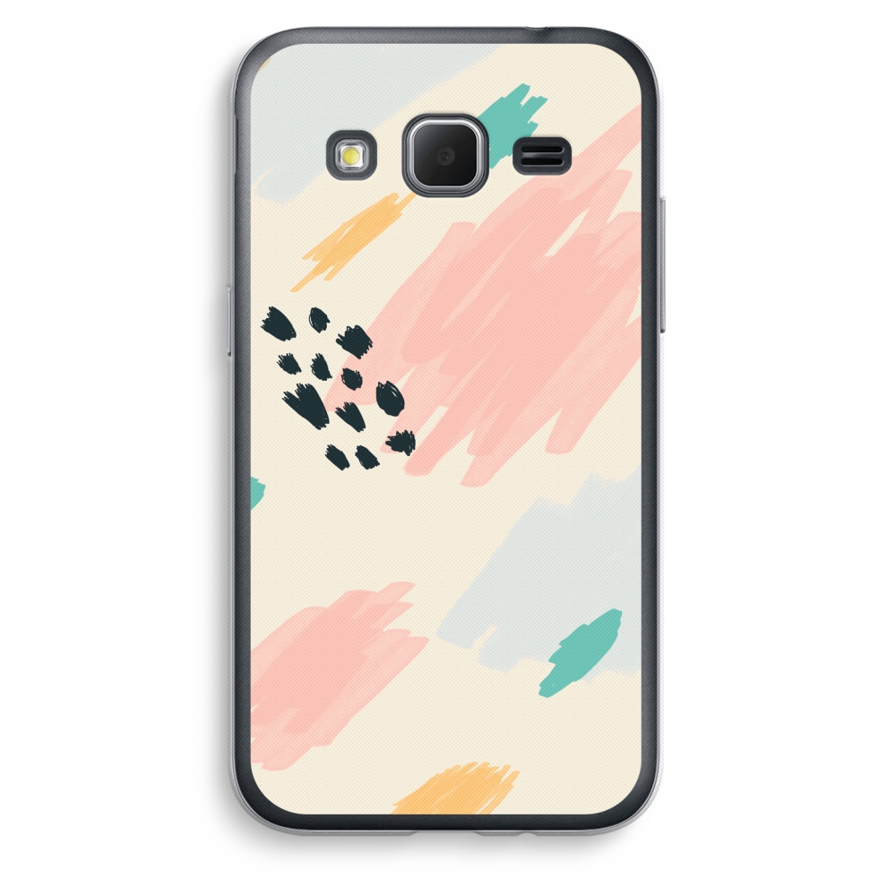 Samsung Galaxy Core Prime Transparant Hoesje Soft Sunday Chillings samsung kopen in de aanbieding