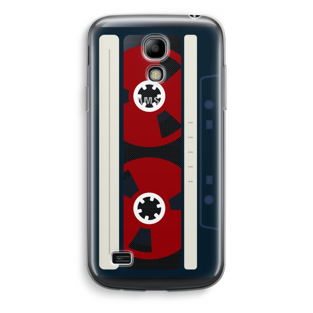 Samsung Galaxy S4 Mini Transparant Hoesje Soft Heres Your Tape samsung kopen in de aanbieding