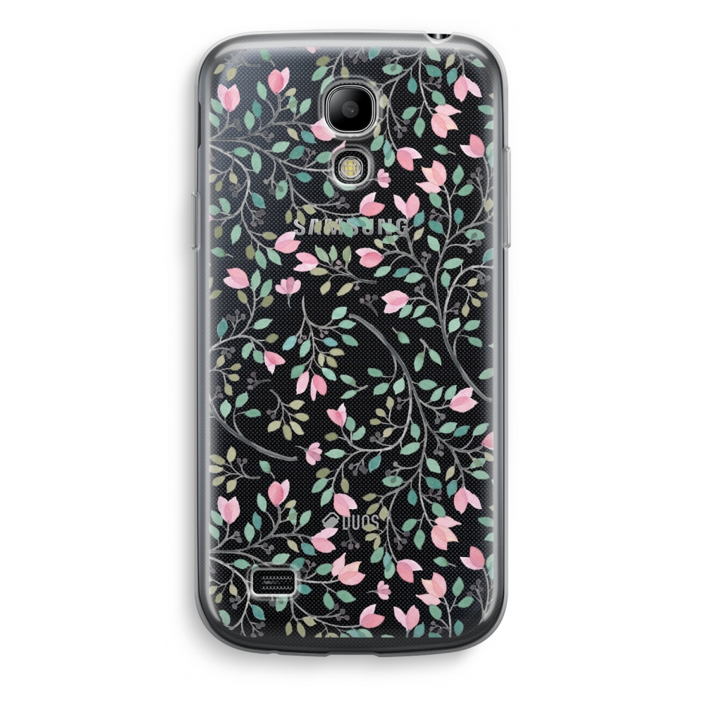Samsung Galaxy S4 Mini Transparant Hoesje Soft Sierlijke Bloemen samsung kopen in de aanbieding Samsung Galaxy S4 Mini Transparant Hoesje Soft Sierlijke Bloemen samsung kopen in de aanbieding