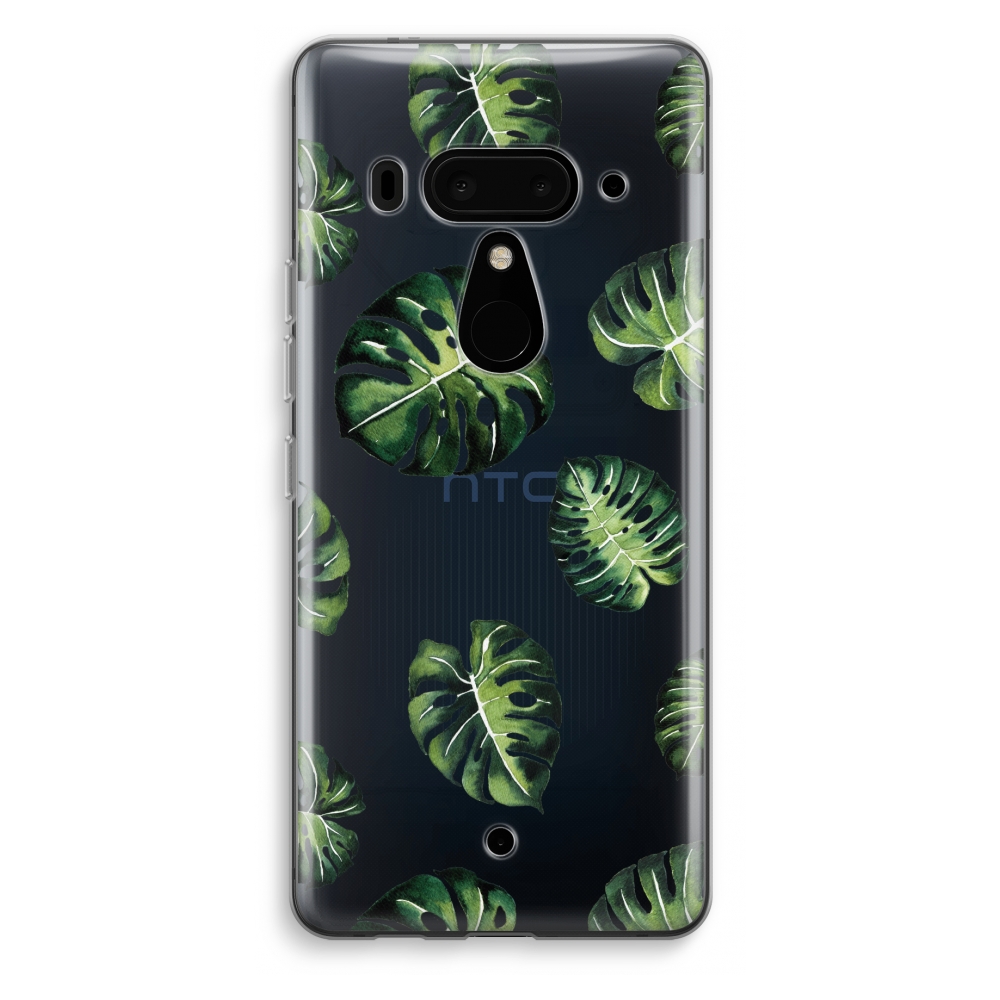 Htc U12 Transparant Hoesje Soft Tropische Bladeren htc kopen in de aanbieding Htc U12 Transparant Hoesje Soft Tropische Bladeren htc kopen in de aanbieding