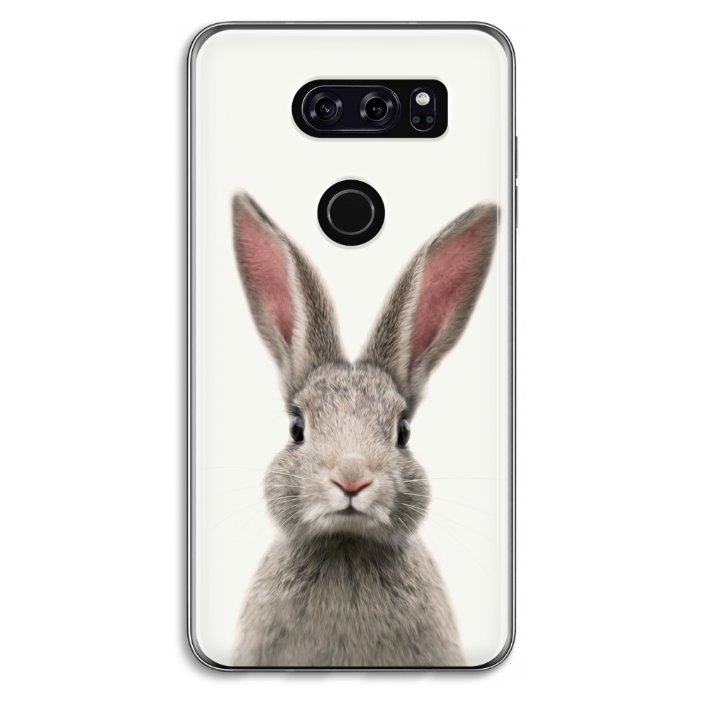 Lg V30 Transparant Hoesje Soft Daisy lg kopen in de aanbieding