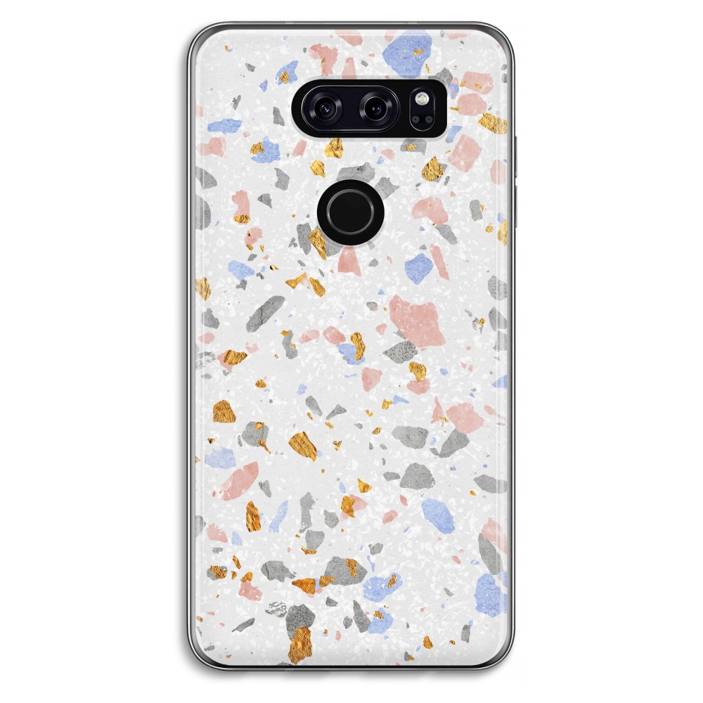 Lg V30 Transparant Hoesje Soft Terrazzo N Graden 8 lg kopen in de aanbieding