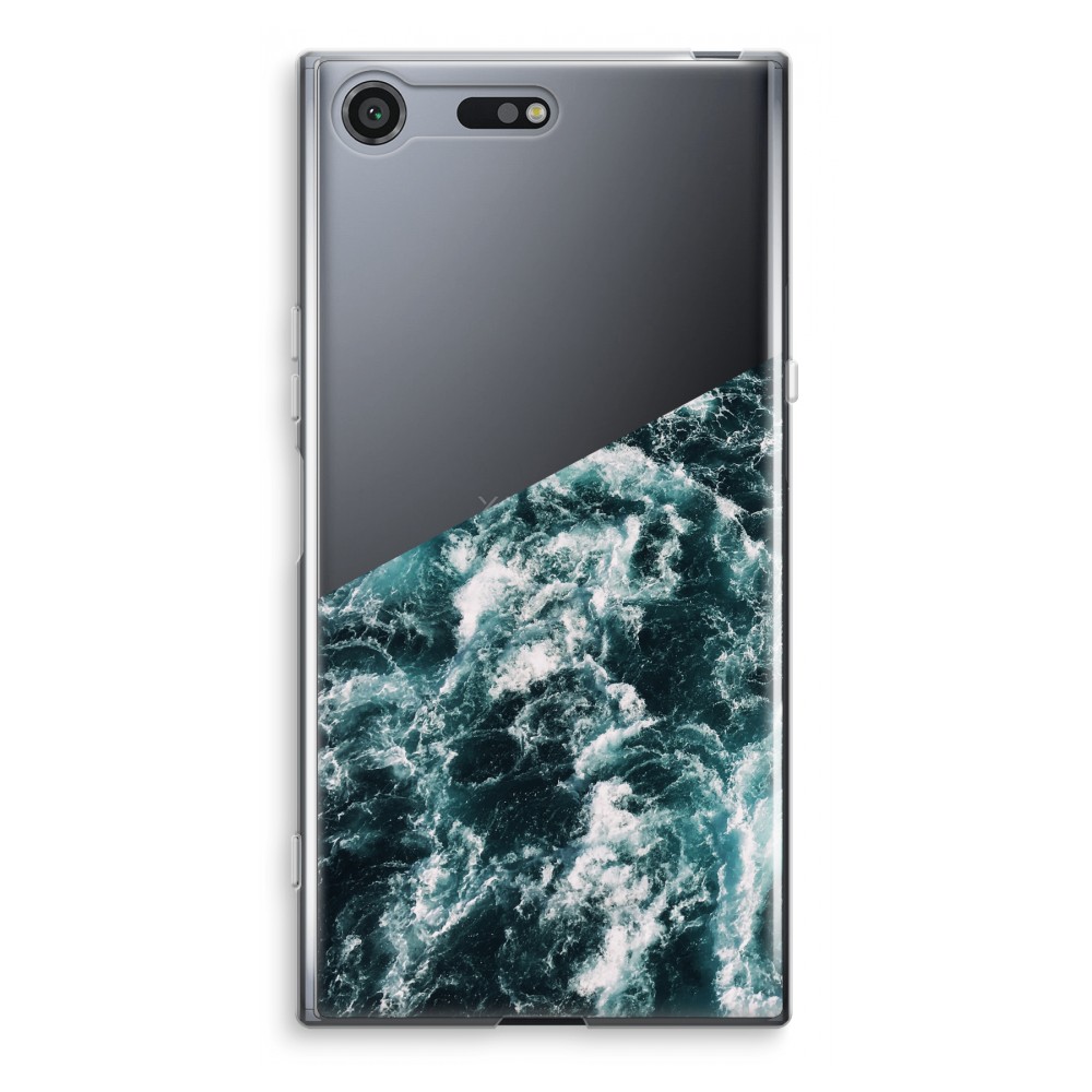Sony Xperia Xz Premium Transparant Hoesje Soft Zee Golf sony kopen in de aanbieding Sony Xperia Xz Premium Transparant Hoesje Soft Zee Golf sony kopen in de aanbieding