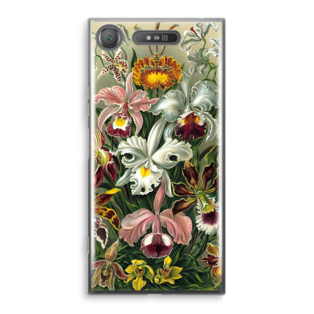 Sony Xperia Xz1 Transparant Hoesje Soft Haeckel Orchidae sony kopen in de aanbieding