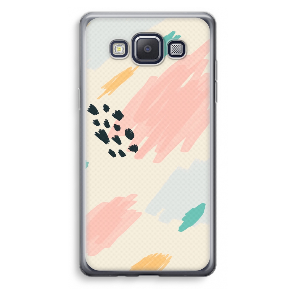 Samsung Galaxy A5 2015 Transparant Hoesje Soft Sunday Chillings samsung kopen in de aanbieding