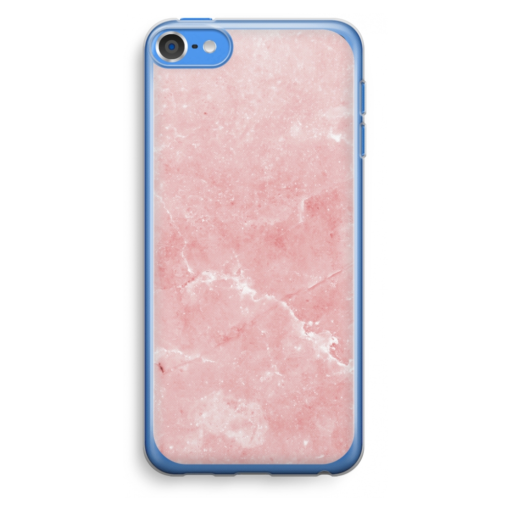 Apple Ipod Touch 5 Transparant Hoesje Soft Roze Marmer apple kopen in de aanbieding