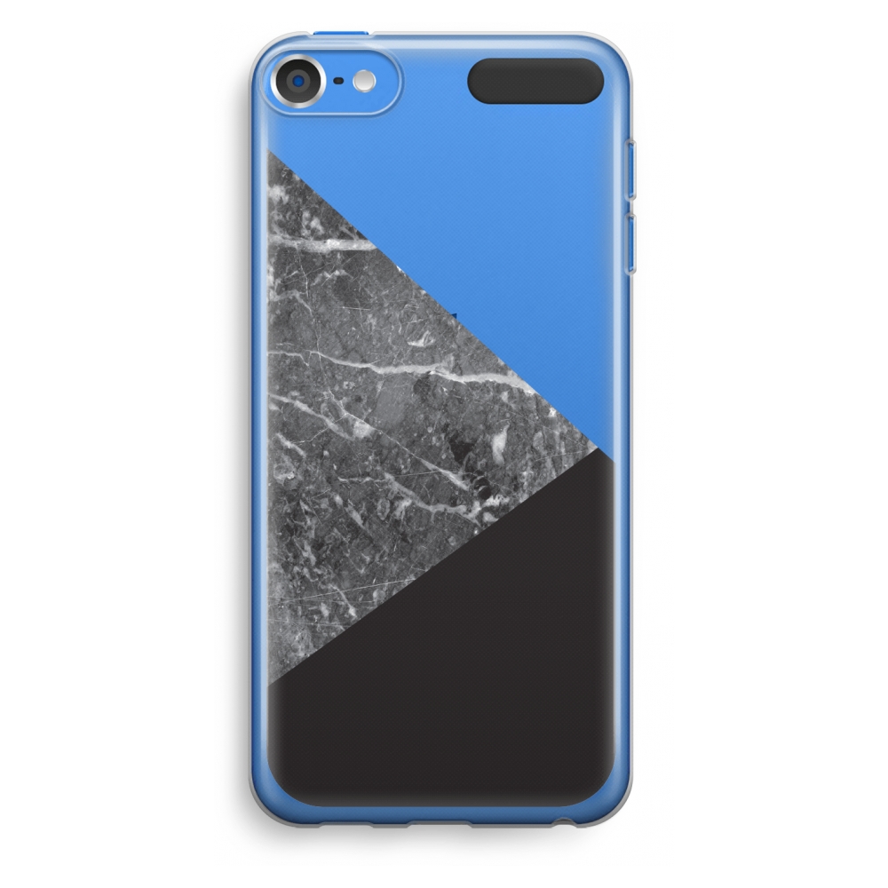 Apple Ipod Touch 5 Transparant Hoesje Soft Combinatie Marmer apple kopen in de aanbieding
