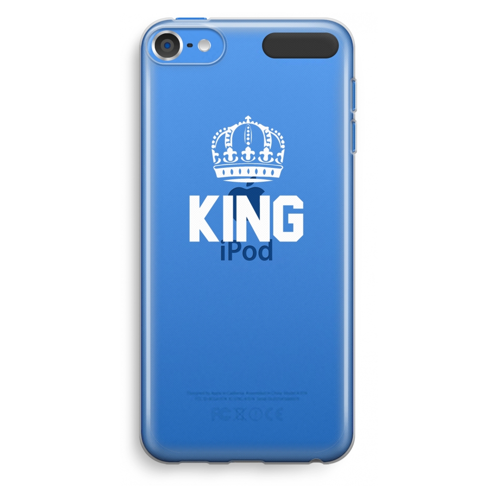 Apple Ipod Touch 6 Transparant Hoesje Soft King Zwart apple kopen in de aanbieding