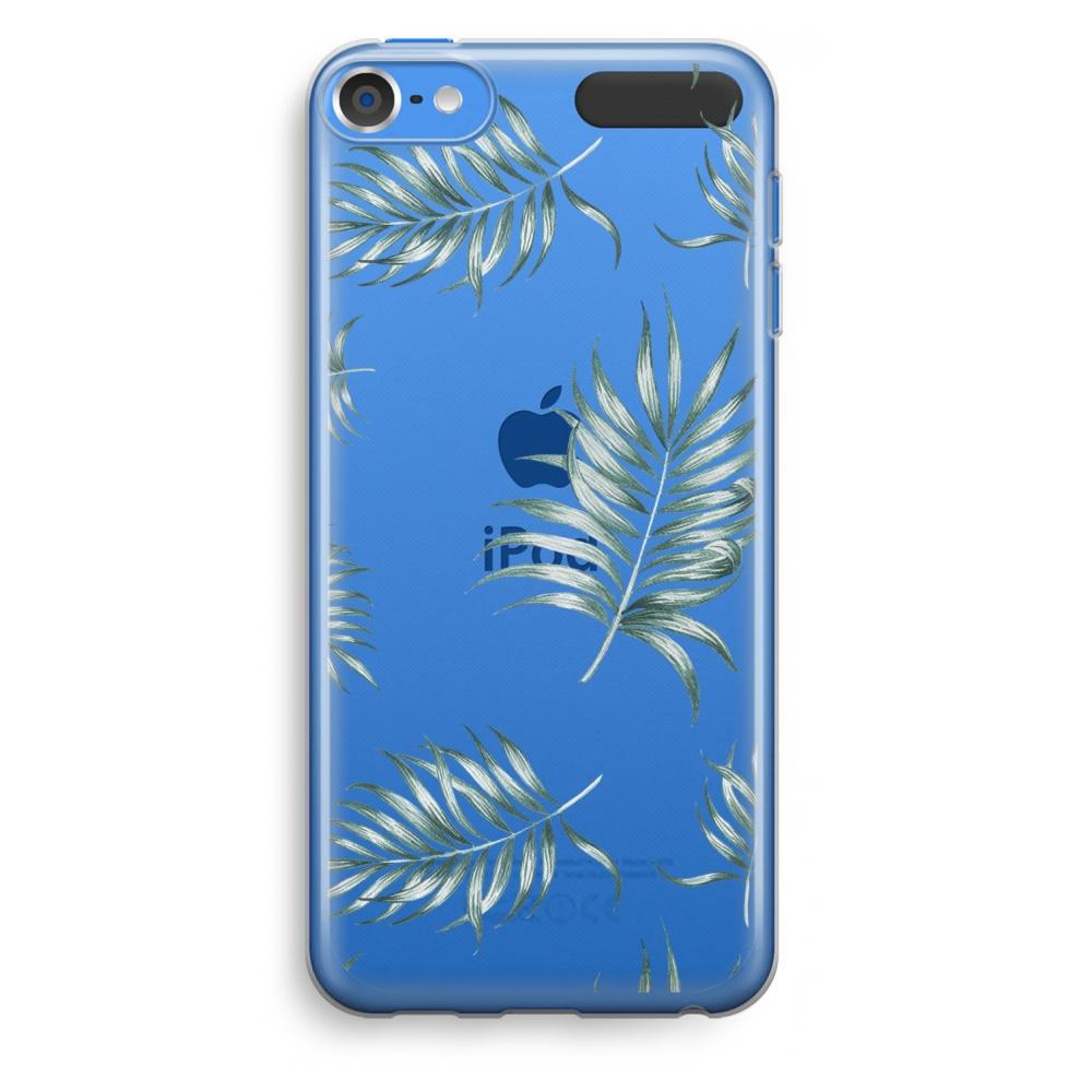 Apple Ipod Touch 6 Transparant Hoesje Soft Simple Leaves apple kopen in de aanbieding