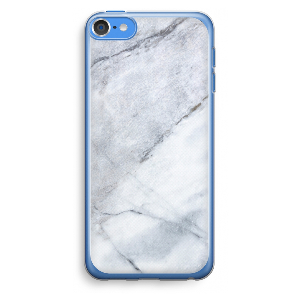 Apple Ipod Touch 6 Transparant Hoesje Soft Witte Marmer apple kopen in de aanbieding