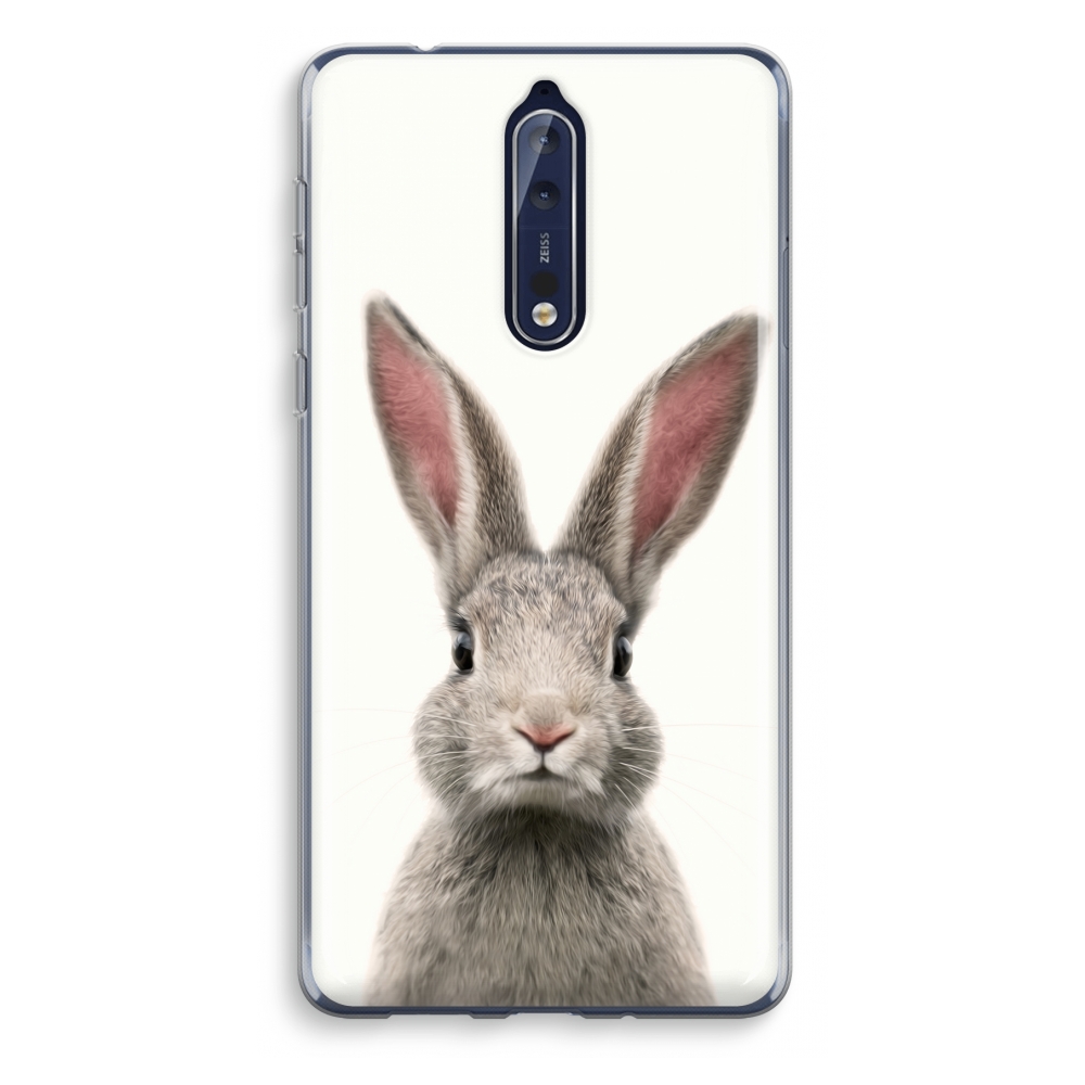 Nokia 8 Transparant Hoesje Soft Daisy nokia kopen in de aanbieding