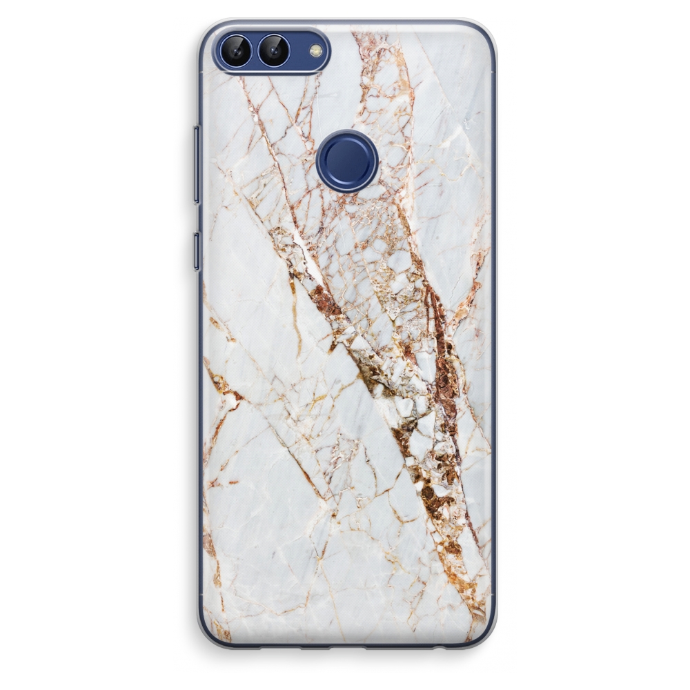 Huawei P Smart 2018 Transparant Hoesje Soft Goud Marmer huawei kopen in de aanbieding Huawei P Smart 2018 Transparant Hoesje Soft Goud Marmer huawei kopen in de aanbieding