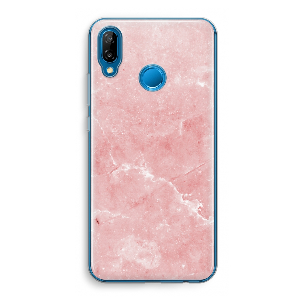 Huawei P20 Lite Transparant Hoesje Soft Roze Marmer huawei kopen in de aanbieding Huawei P20 Lite Transparant Hoesje Soft Roze Marmer huawei kopen in de aanbieding