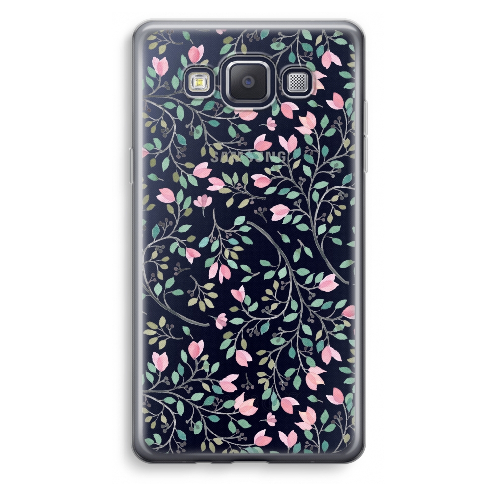 Samsung Galaxy A3 2015 Transparant Hoesje Soft Sierlijke Bloemen samsung kopen in de aanbieding Samsung Galaxy A3 2015 Transparant Hoesje Soft Sierlijke Bloemen samsung kopen in de aanbieding