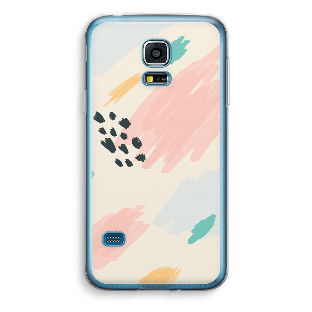 Samsung Galaxy S5 Mini Transparant Hoesje Soft Sunday Chillings samsung kopen in de aanbieding