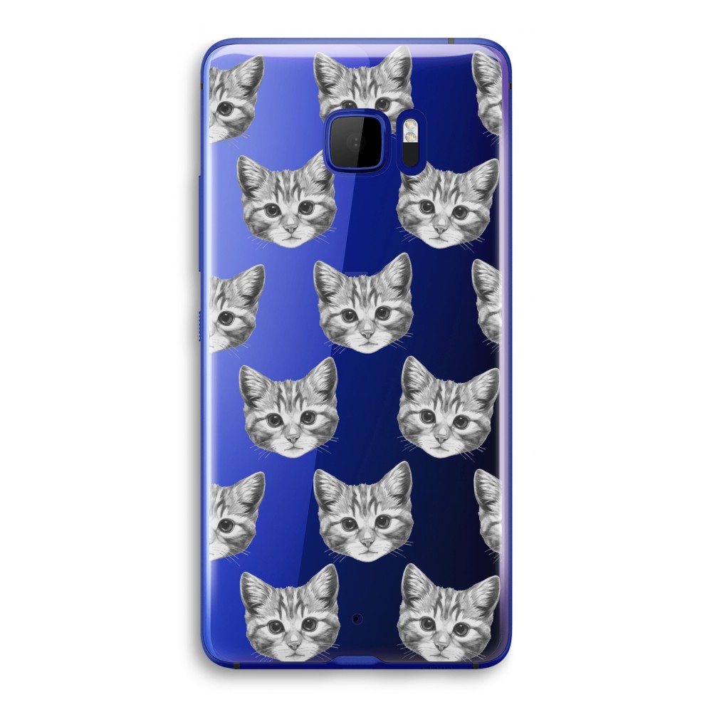 Htc Je Ultra Transparant Hoesje Soft Kitten htc kopen in de aanbieding