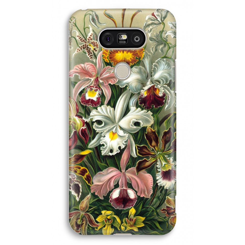 Lg G5 Volledig Geprint Hoesje Hard Haeckel Orchidae lg kopen in de aanbieding