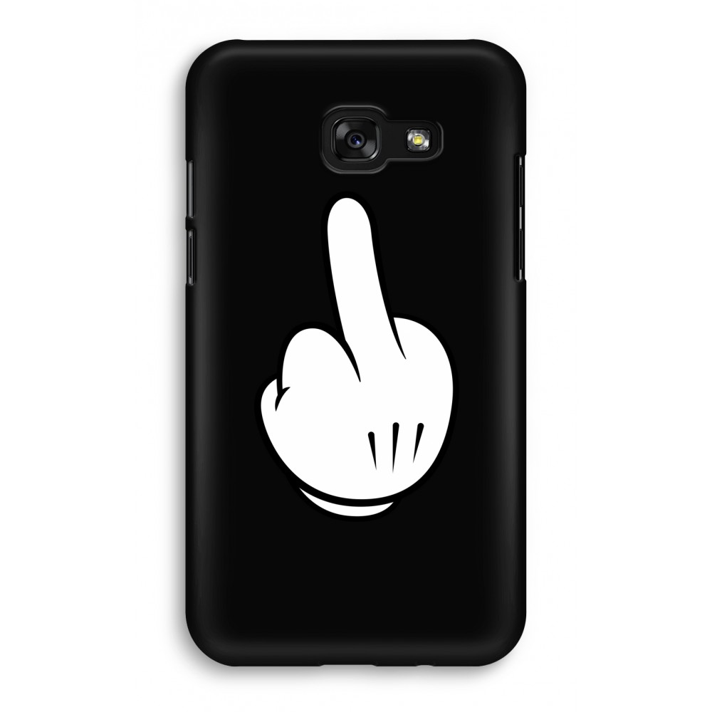 Samsung Galaxy A3 2017 Volledig Geprint Hoesje Hard Middle Finger Black samsung kopen in de aanbieding Samsung Galaxy A3 2017 Volledig Geprint Hoesje Hard Middle Finger Black samsung kopen in de aanbieding