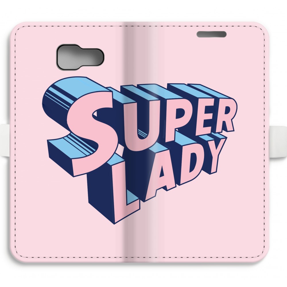 Samsung Galaxy A5 2016 Volledig Geprint Flip Hoesje Superlady samsung kopen in de aanbieding