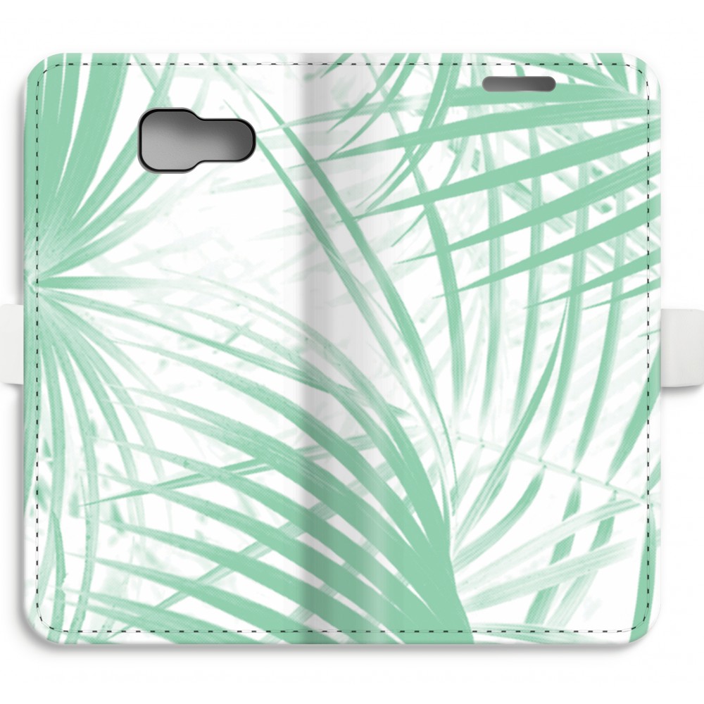 Samsung Galaxy A5 2016 Volledig Geprint Flip Hoesje Palmbladeren samsung kopen in de aanbieding