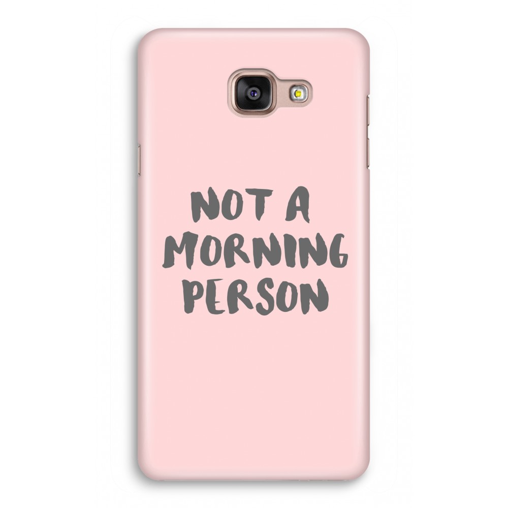 Samsung Galaxy A5 2017 Volledig Geprint Hoesje Hard Morning Person samsung kopen in de aanbieding