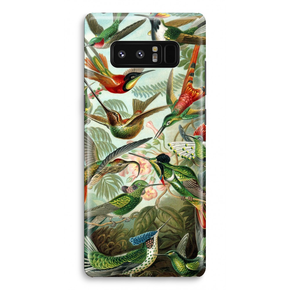 Samsung Galaxy Note 8 Volledig Geprint Hoesje Hard Haeckel Trochilidae samsung kopen in de aanbieding
