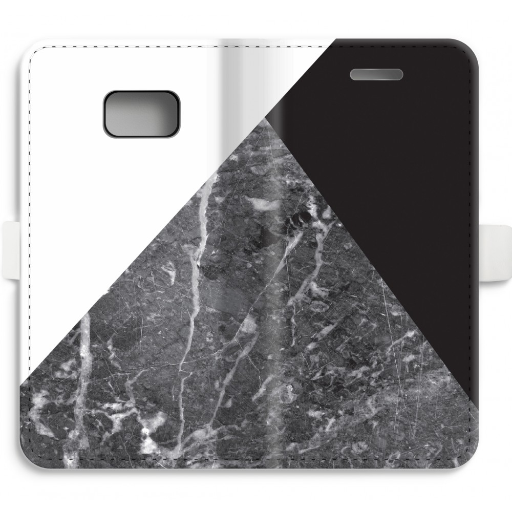 Samsung Galaxy S7 Volledig Geprint Flip Hoesje Combinatie Marmer samsung kopen in de aanbieding