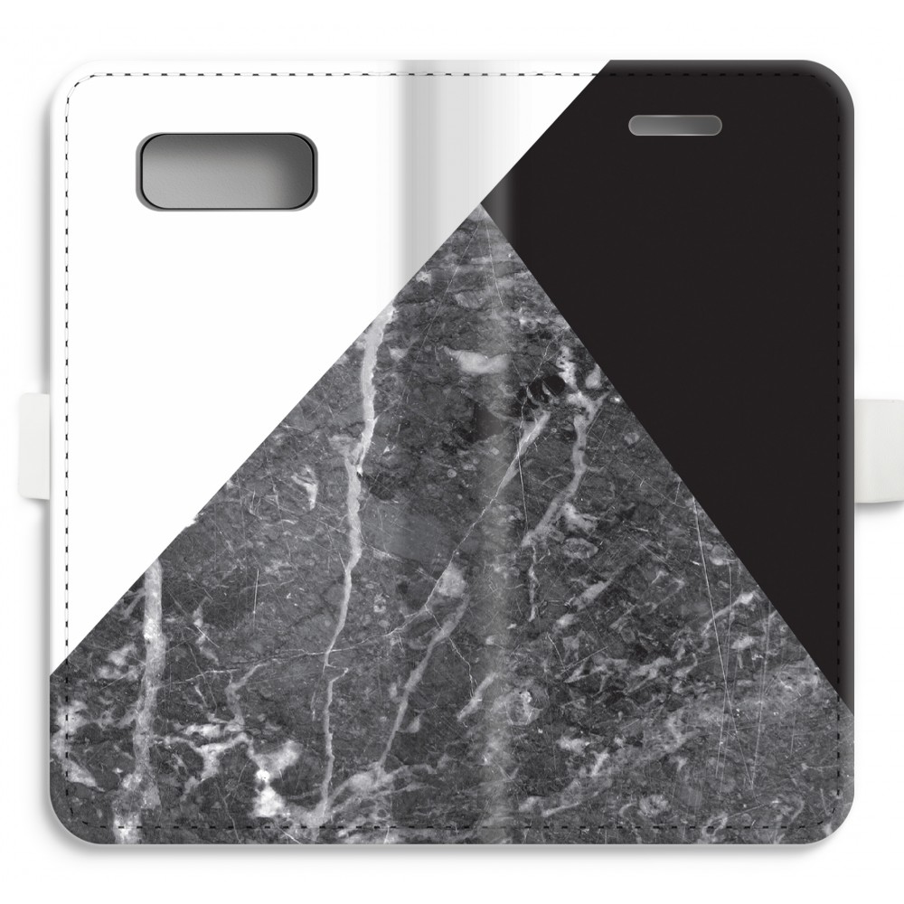 Samsung Galaxy S8 Volledig Geprint Flip Hoesje Combinatie Marmer samsung kopen in de aanbieding