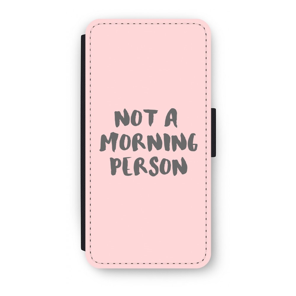 Samsung S8 Flip Hoesje Morning Person samsung kopen in de aanbieding