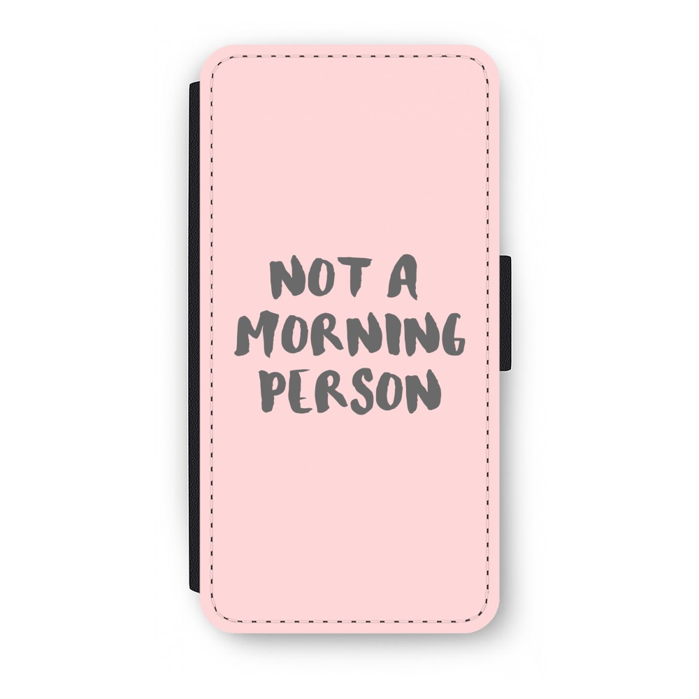Samsung S8 Plus Flip Hoesje Morning Person samsung kopen in de aanbieding