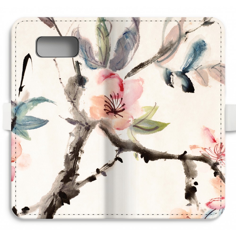 Samsung Galaxy S8 Plus Volledig Geprint Flip Hoesje Japanse Bloemen samsung kopen in de aanbieding Samsung Galaxy S8 Plus Volledig Geprint Flip Hoesje Japanse Bloemen samsung kopen in de aanbieding