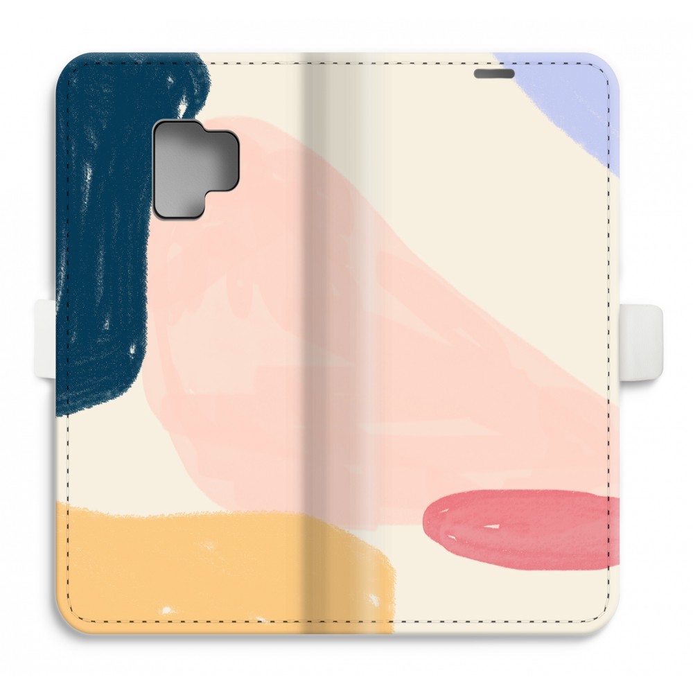 Samsung Galaxy S9 Volledig Geprint Flip Hoesje Saturday Flow samsung kopen in de aanbieding