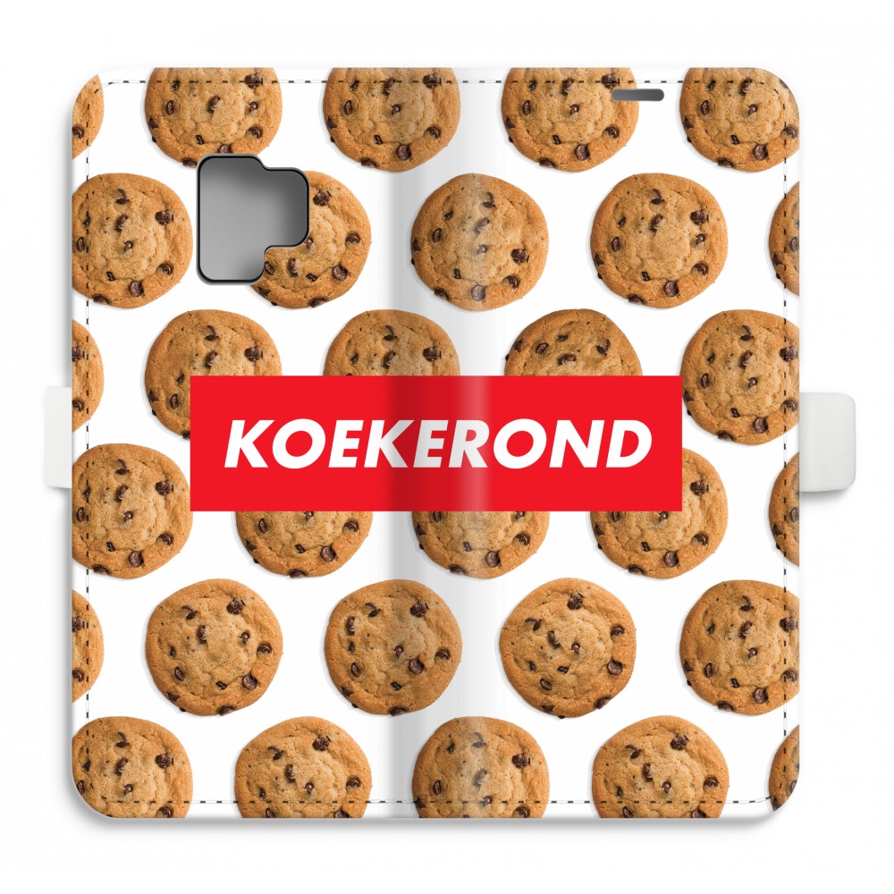 Samsung Galaxy S9 Volledig Geprint Flip Hoesje Koekerond samsung kopen in de aanbieding