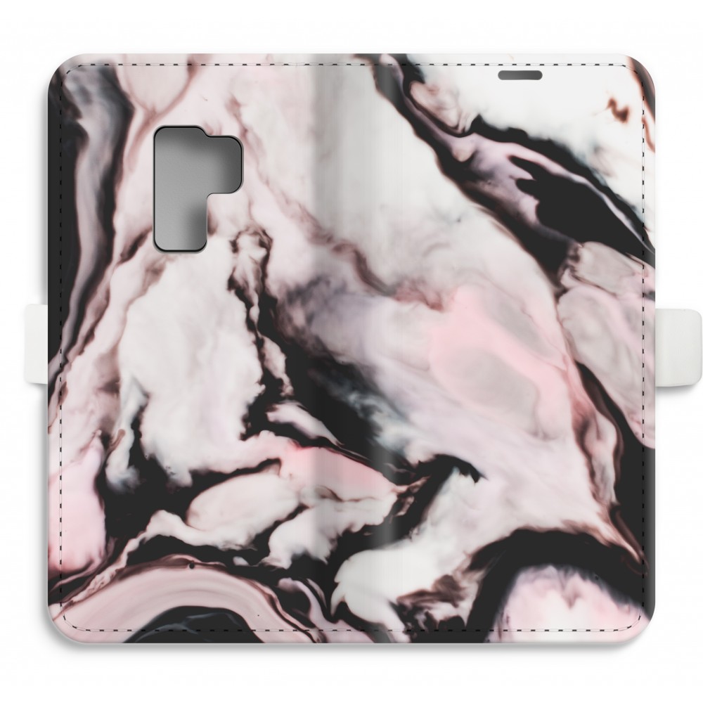 Samsung Galaxy S9 Plus Volledig Geprint Flip Hoesje Roze Stroom samsung kopen in de aanbieding