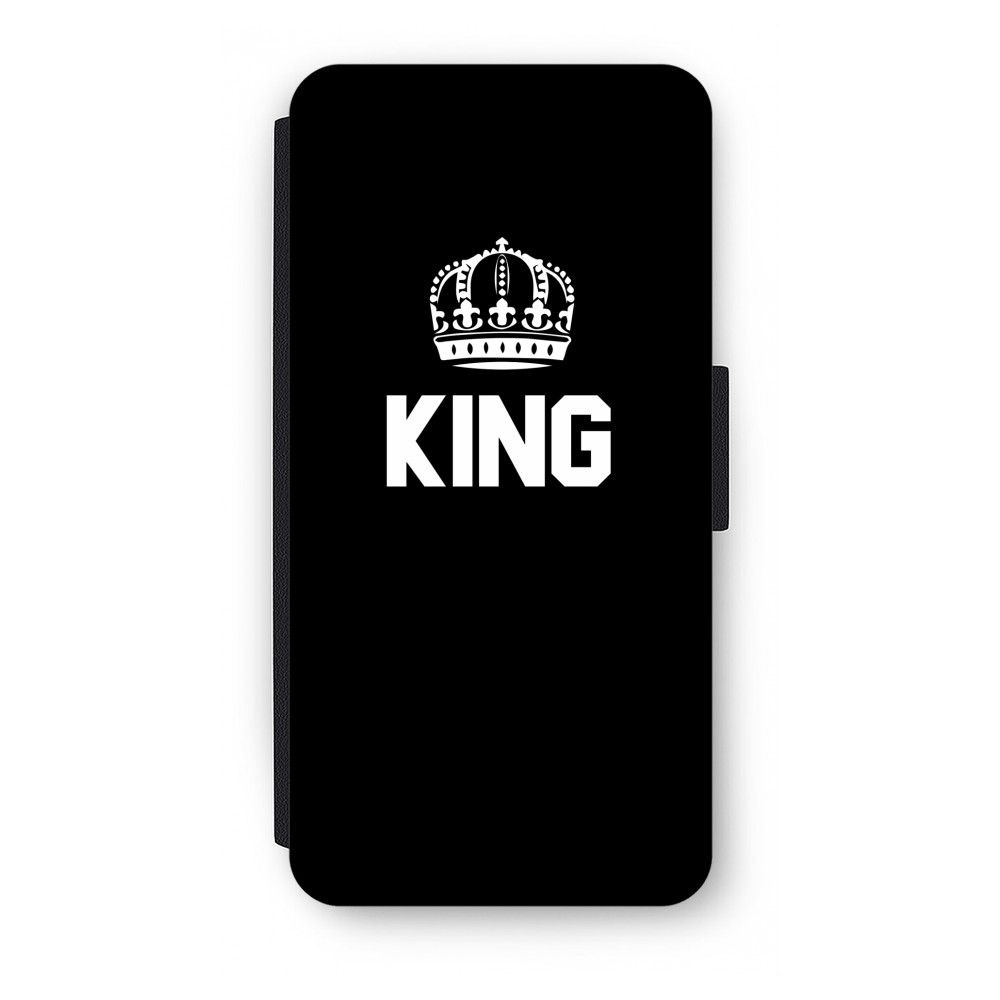 Samsung Galaxy S9 Plus Flip Hoesje King Zwart samsung kopen in de aanbieding