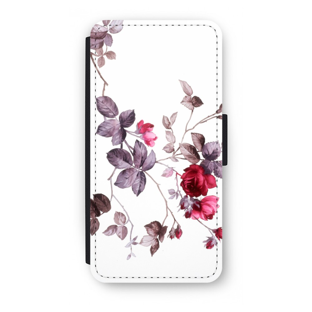 Samsung Galaxy S9 Plus Flip Hoesje Mooie Bloemen samsung kopen in de aanbieding
