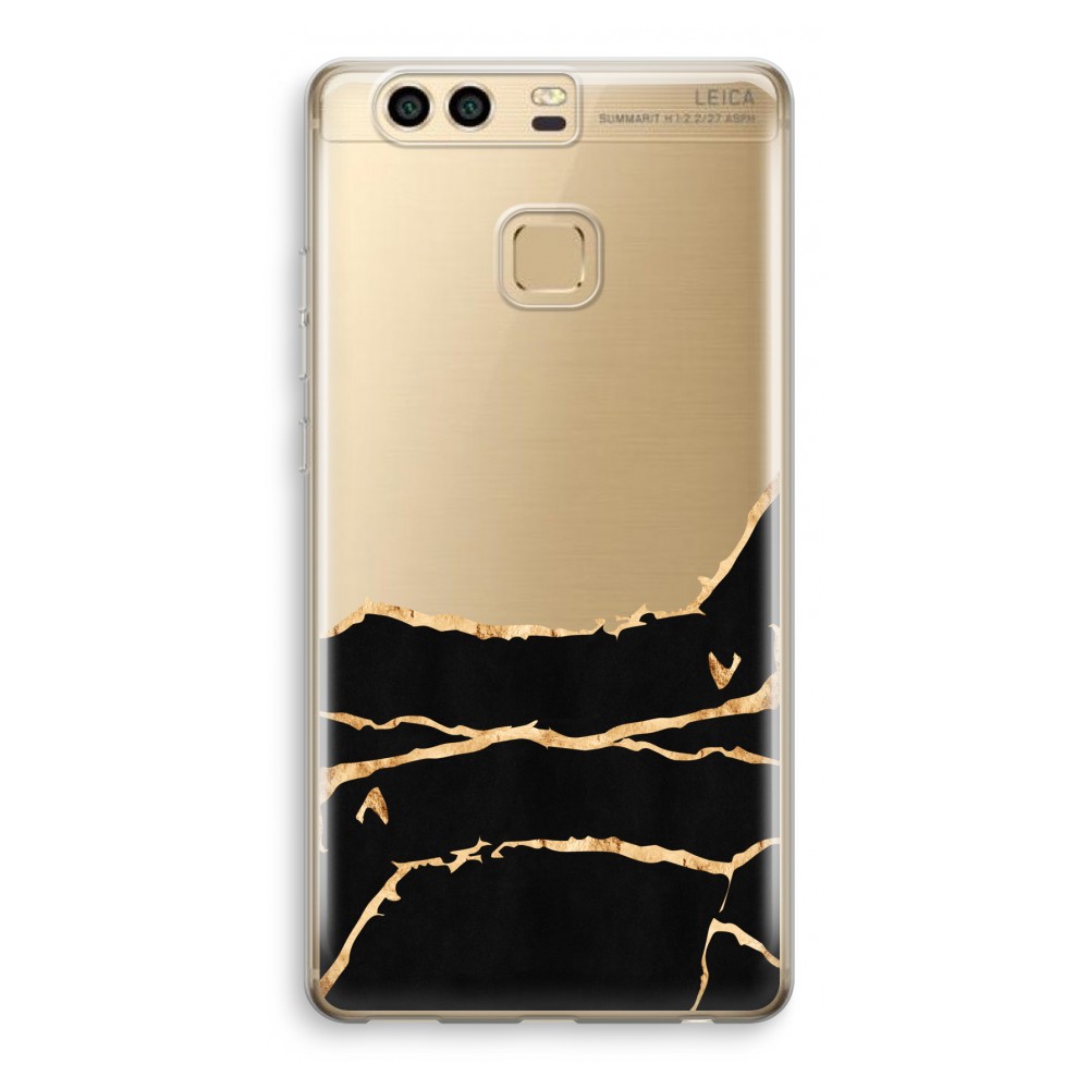 Huawei P9 Transparant Hoesje Soft Gouden Marmer huawei kopen in de aanbieding Huawei P9 Transparant Hoesje Soft Gouden Marmer huawei kopen in de aanbieding