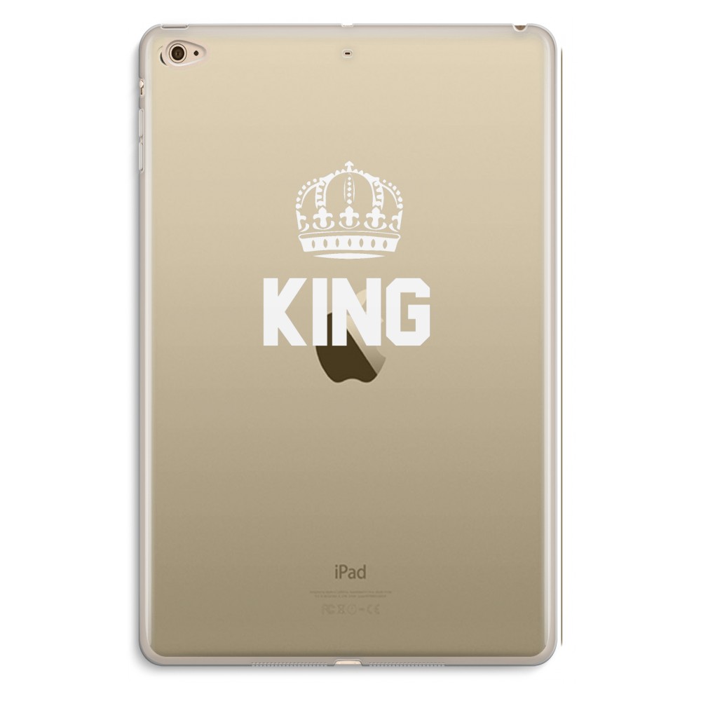 Apple Ipad Mini 4 Transparant Hoesje Soft King Zwart apple kopen in de aanbieding