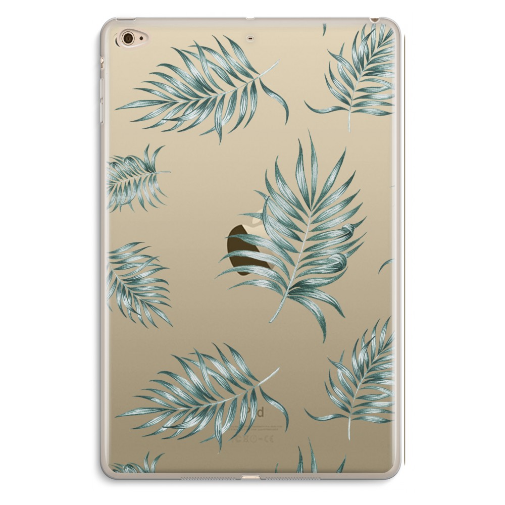 Apple Ipad Mini 4 Transparant Hoesje Soft Simple Leaves apple kopen in de aanbieding