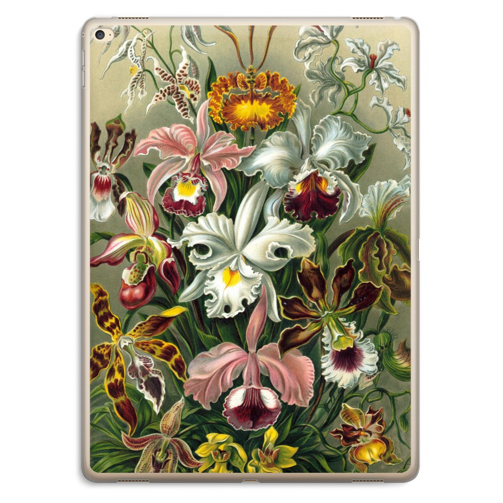 Apple Ipad Pro 129 Inch Transparant Hoesje Soft Haeckel Orchidae apple kopen in de aanbieding