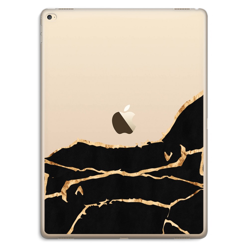 Apple Ipad Pro 129 Inch Transparant Hoesje Soft Gouden Marmer apple kopen in de aanbieding Apple Ipad Pro 129 Inch Transparant Hoesje Soft Gouden Marmer apple kopen in de aanbieding