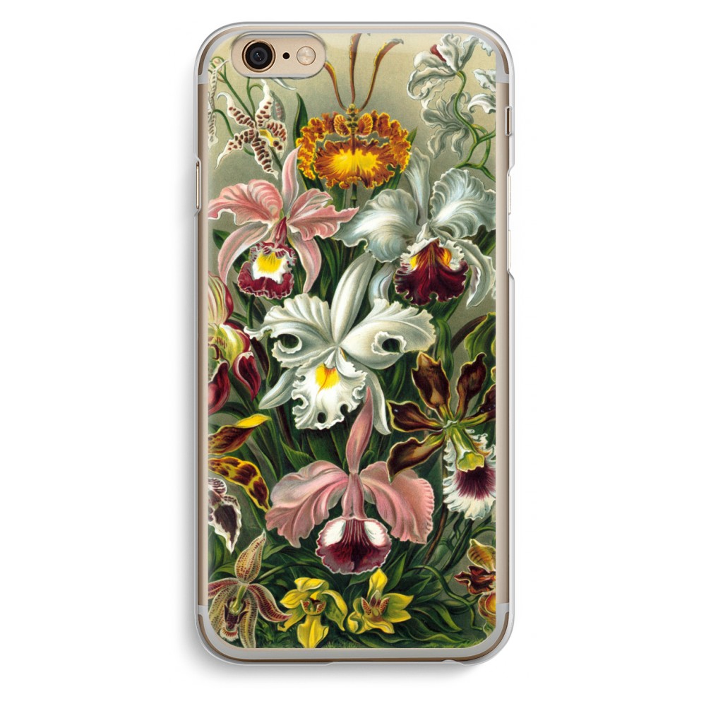 Apple Iphone 6 6S Transparant Hoesje Soft Haeckel Orchidae apple kopen in de aanbieding