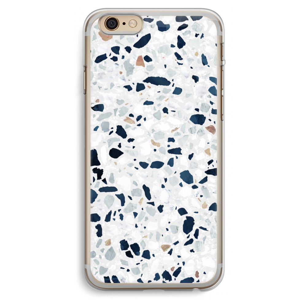 Apple Iphone 6 Plus 6S Transparant Hoesje Soft Terrazzo N Graden 1 apple kopen in de aanbieding