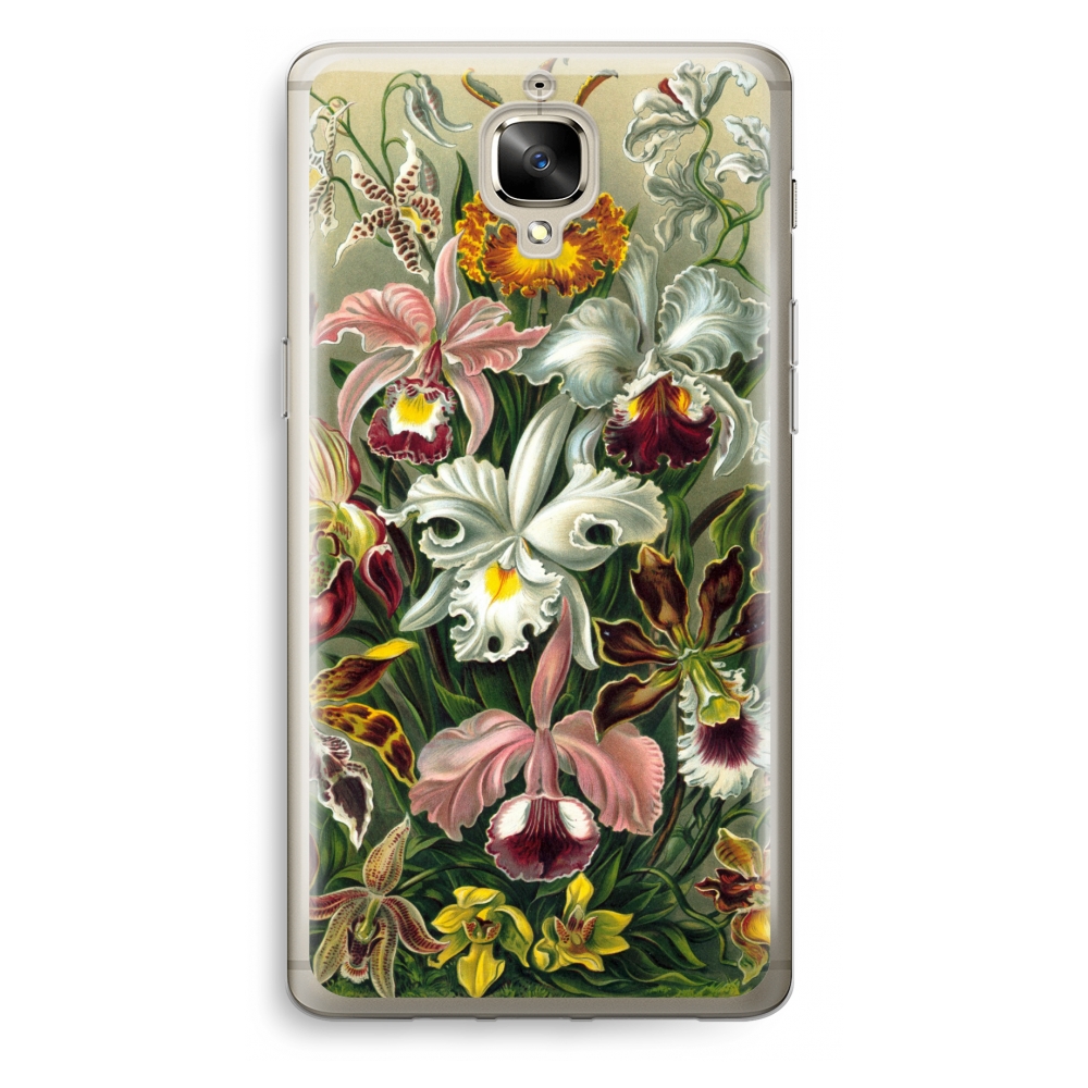 Oneplus 3 Transparant Hoesje Soft Haeckel Orchidae oneplus kopen in de aanbieding