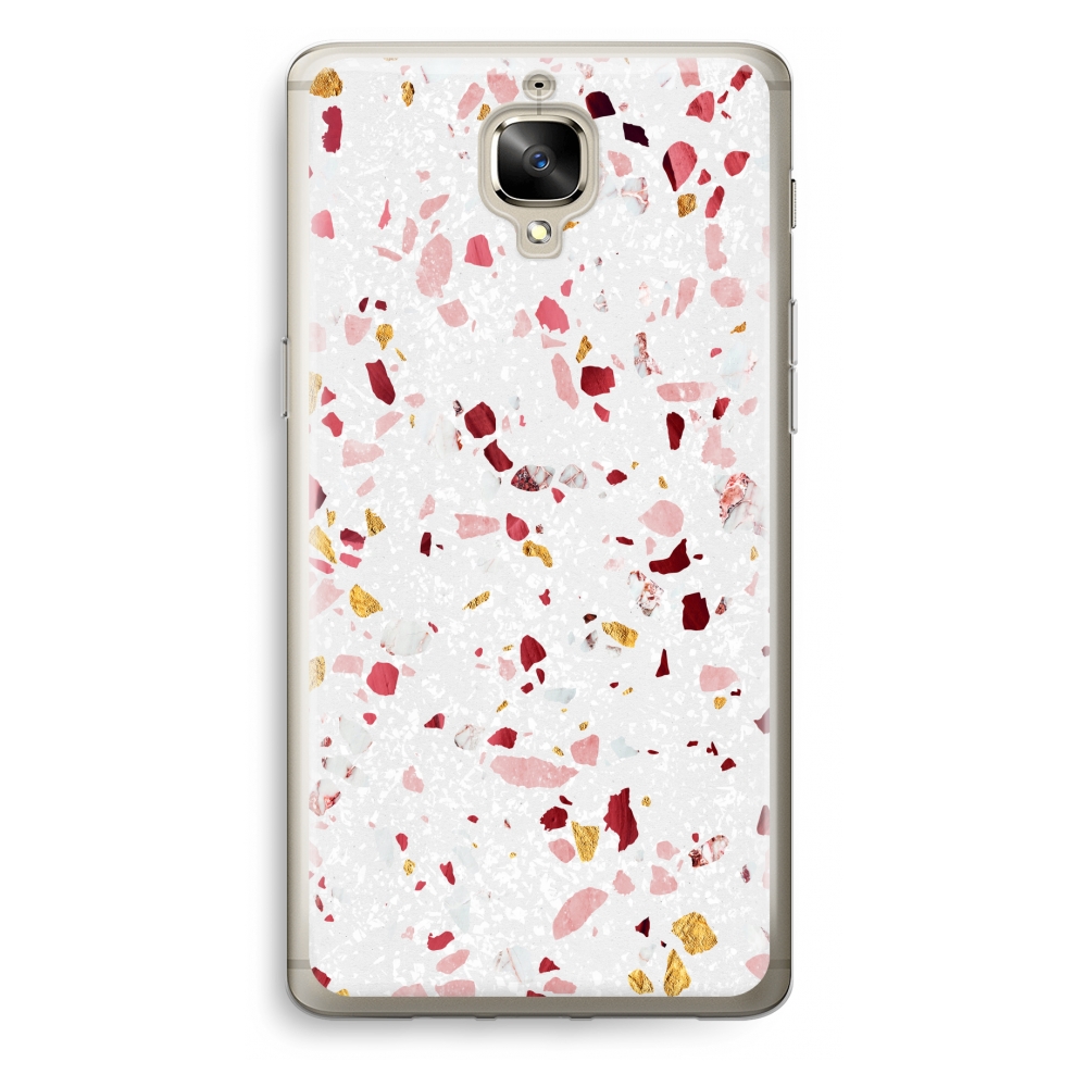 Oneplus 3T Transparant Hoesje Soft Terrazzo N Graden 9 oneplus kopen in de aanbieding