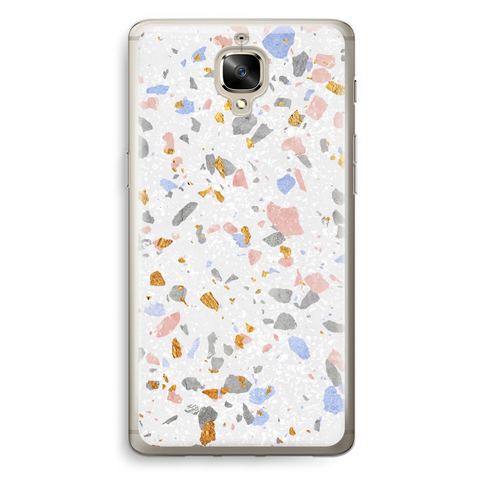 Oneplus 3T Transparant Hoesje Soft Terrazzo N Graden 8 oneplus kopen in de aanbieding