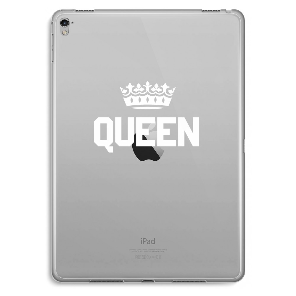 Apple Ipad Pro 97 Inch Transparant Hoesje Soft Queen Zwart apple kopen in de aanbieding