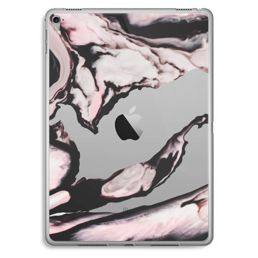 Apple Ipad Pro 97 Inch Transparant Hoesje Soft Roze Stroom apple kopen in de aanbieding