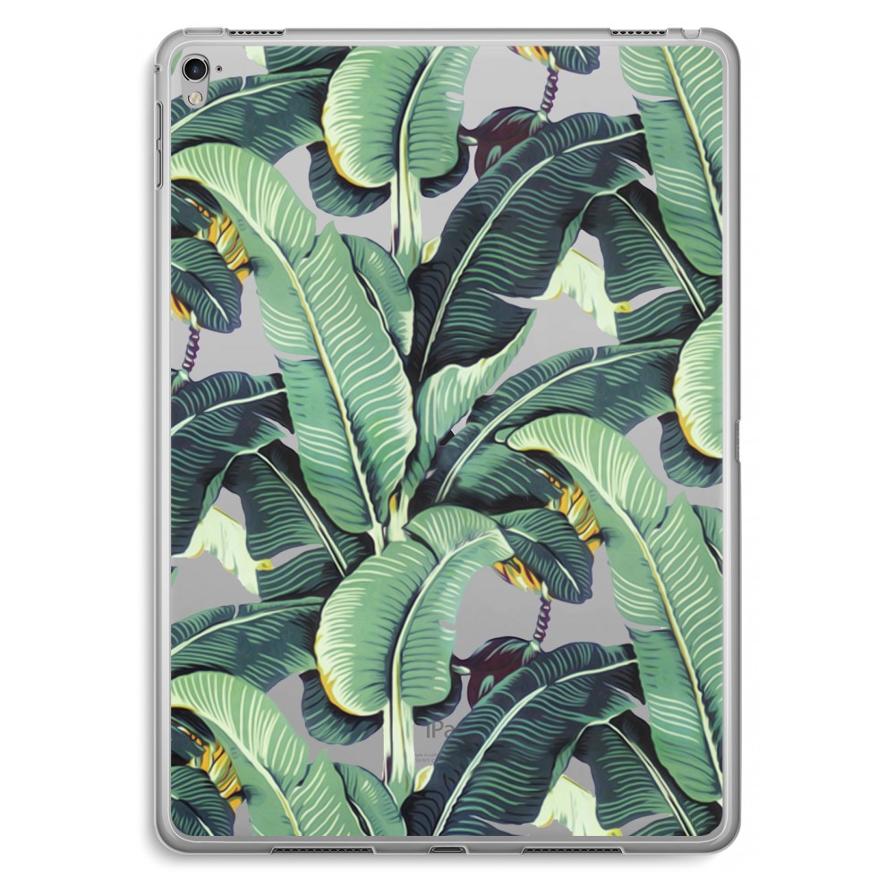 Apple Ipad Pro 97 Inch Transparant Hoesje Soft Bananenbladeren apple kopen in de aanbieding