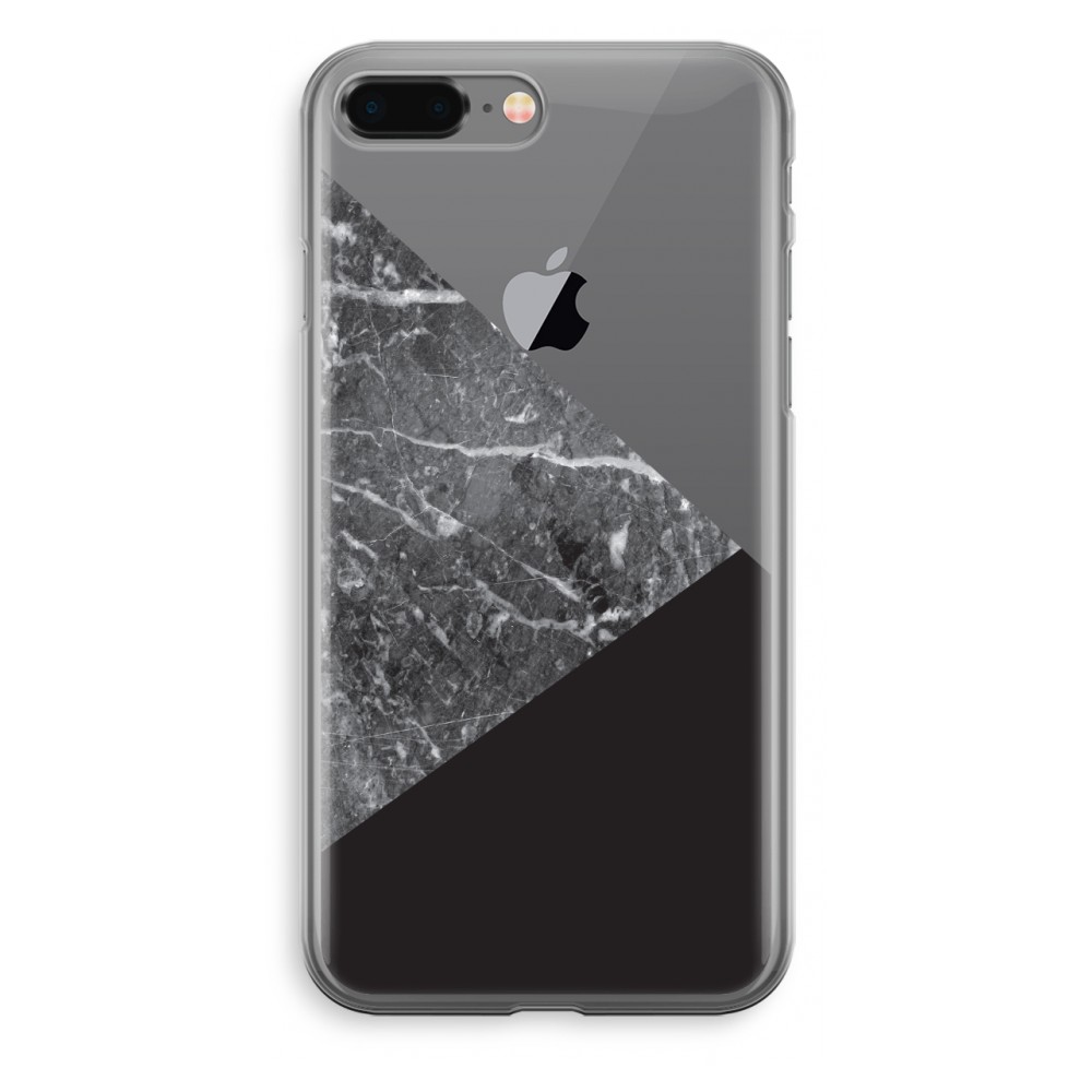 Apple Iphone 8 Plus Transparant Hoesje Soft Combinatie Marmer apple kopen in de aanbieding Apple Iphone 8 Plus Transparant Hoesje Soft Combinatie Marmer apple kopen in de aanbieding